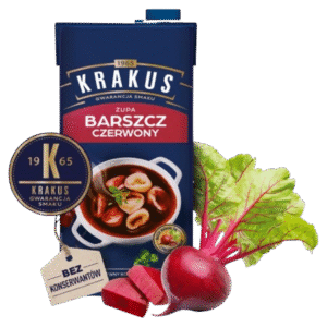 Soupe à la Betterave “BARSZCZ Czerwony” KRAKUS - Brique 1 litre